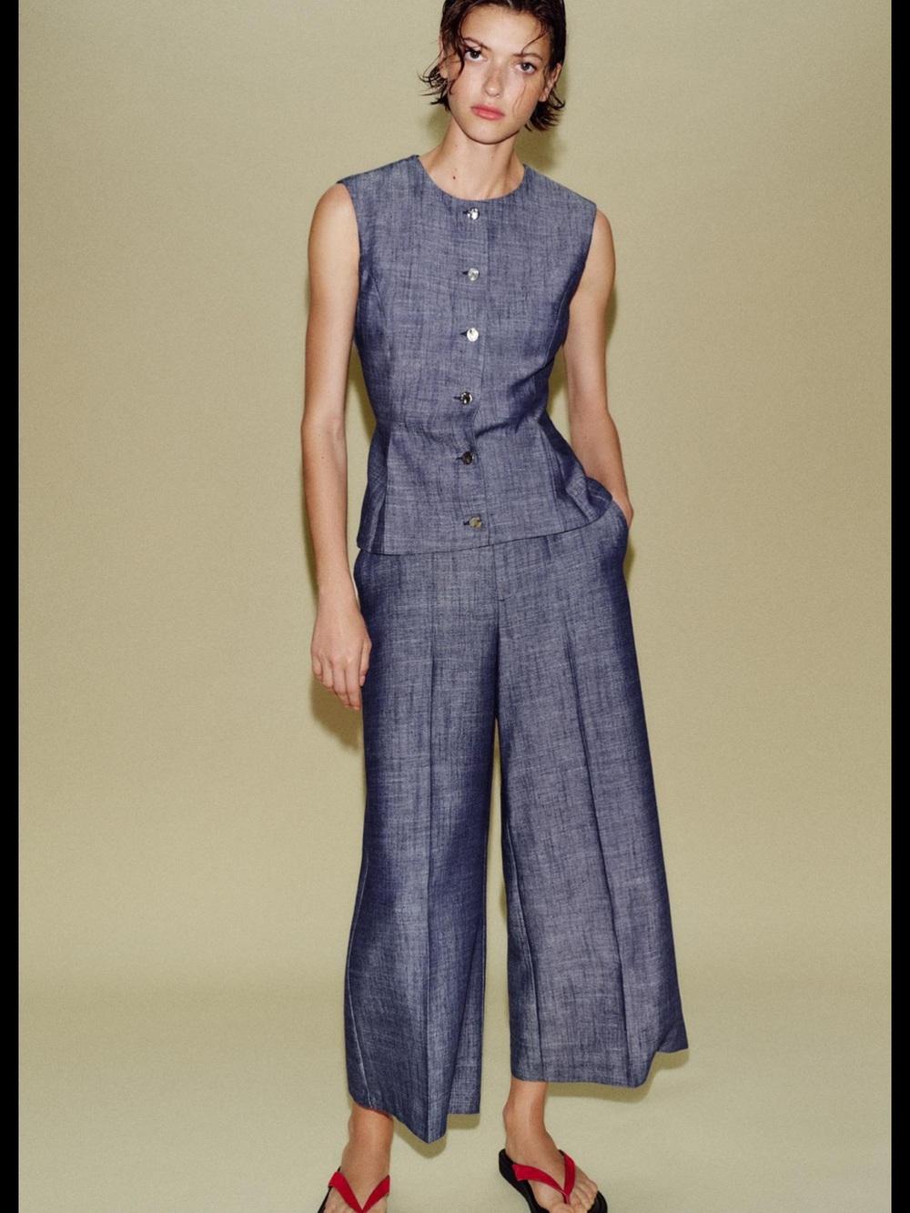 Zara Darted Vest